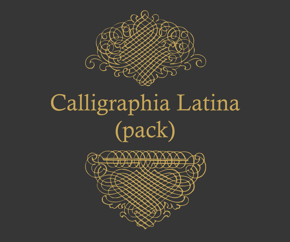 Calligraphia Latina Pack Other Font素材之家精选英文字体