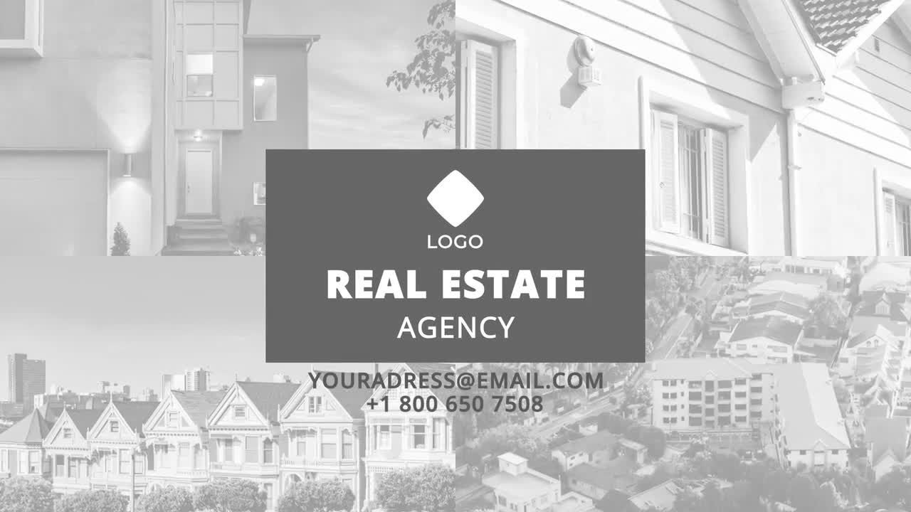 现代房地产促销素材库精选AE模板