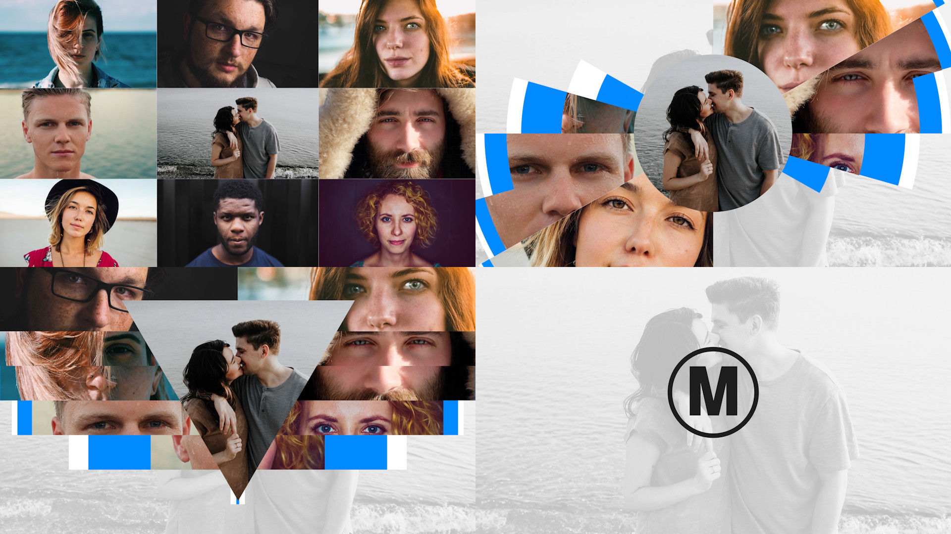 几何多图像logo素材库推荐PR模板