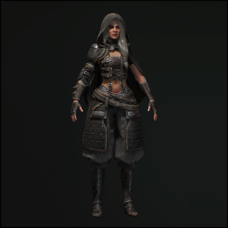 Got Assassin游戏刺客人物素材之家精选3D模型