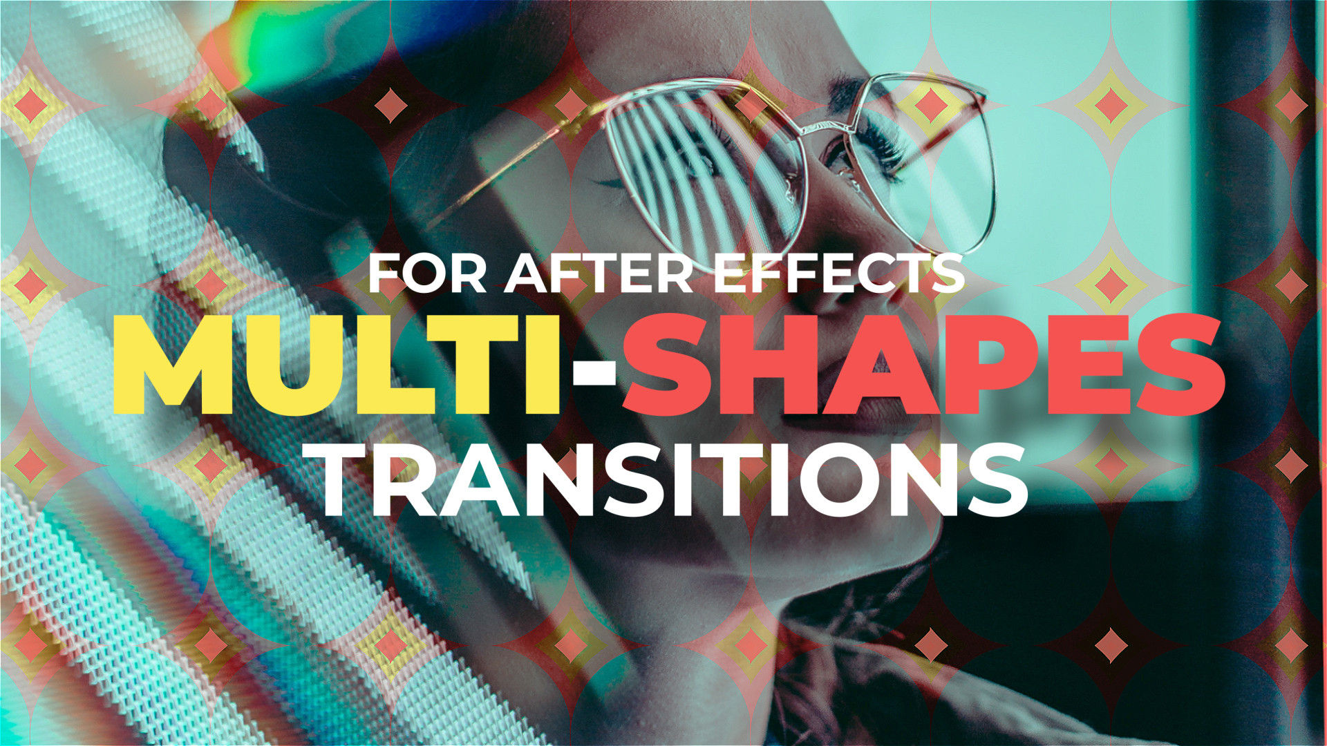 时尚现代多形过渡动画素材库精选AE模板