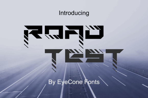 Roadtest font插图3 Roadtest font插图3