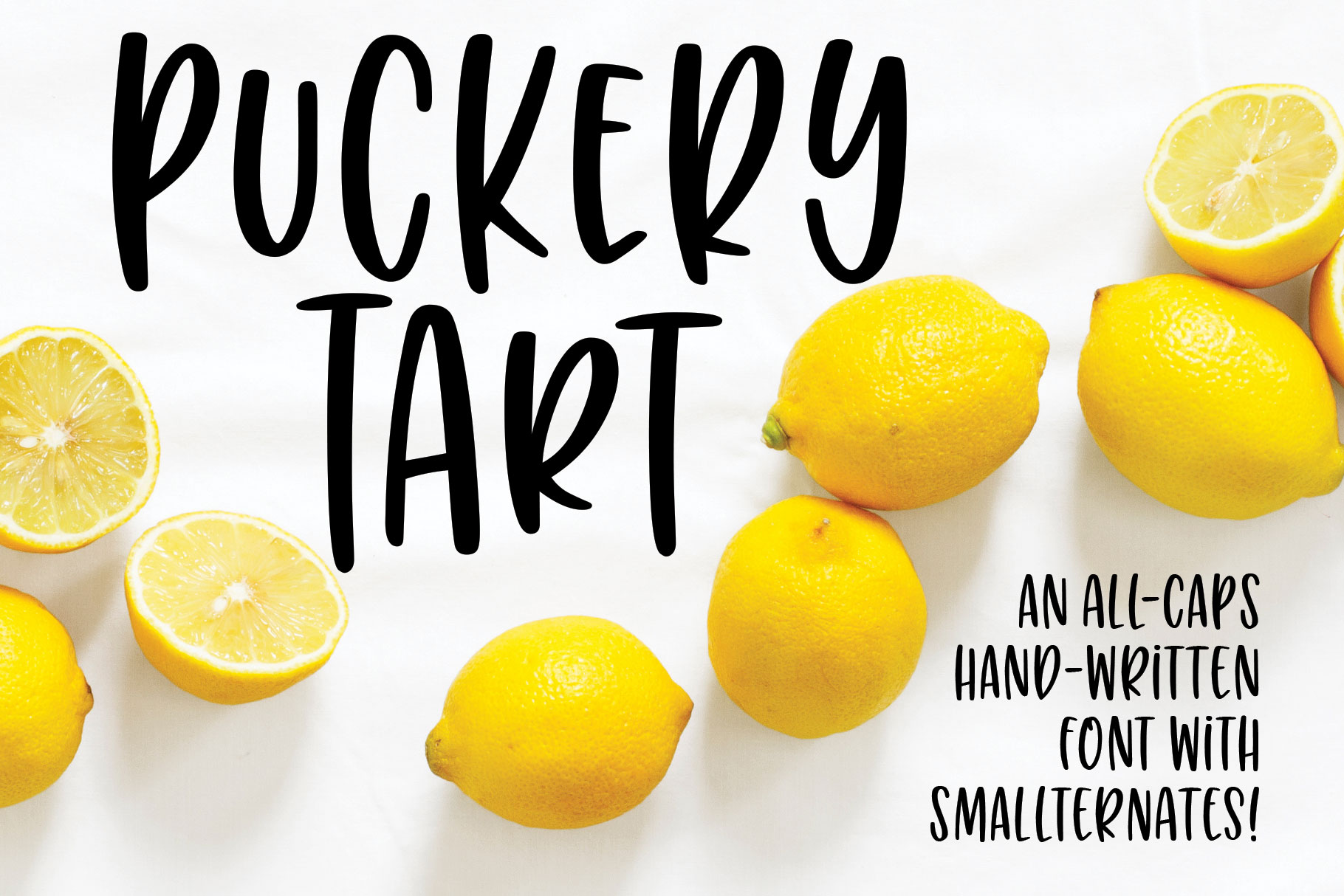 Font bundles – Puckery Tart插图