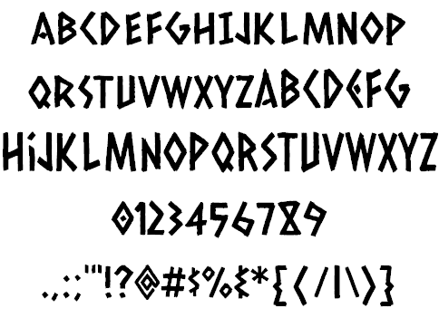 Calipers font插图1