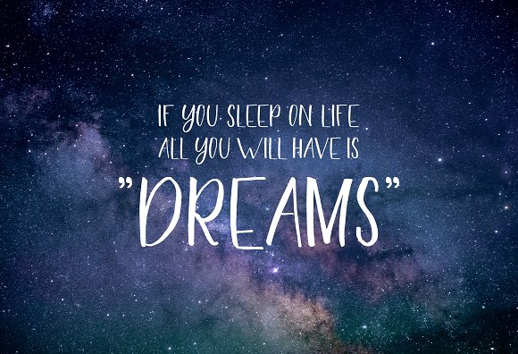 Moonlight Brush Font插图4