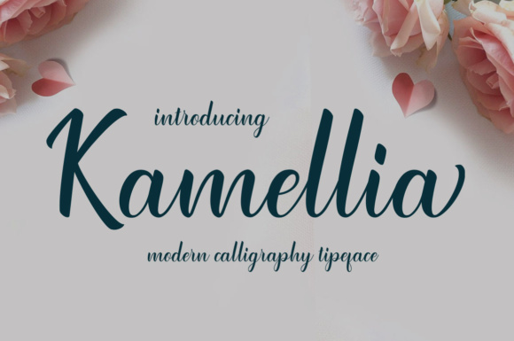 Kamellia Font素材之家精选英文字体