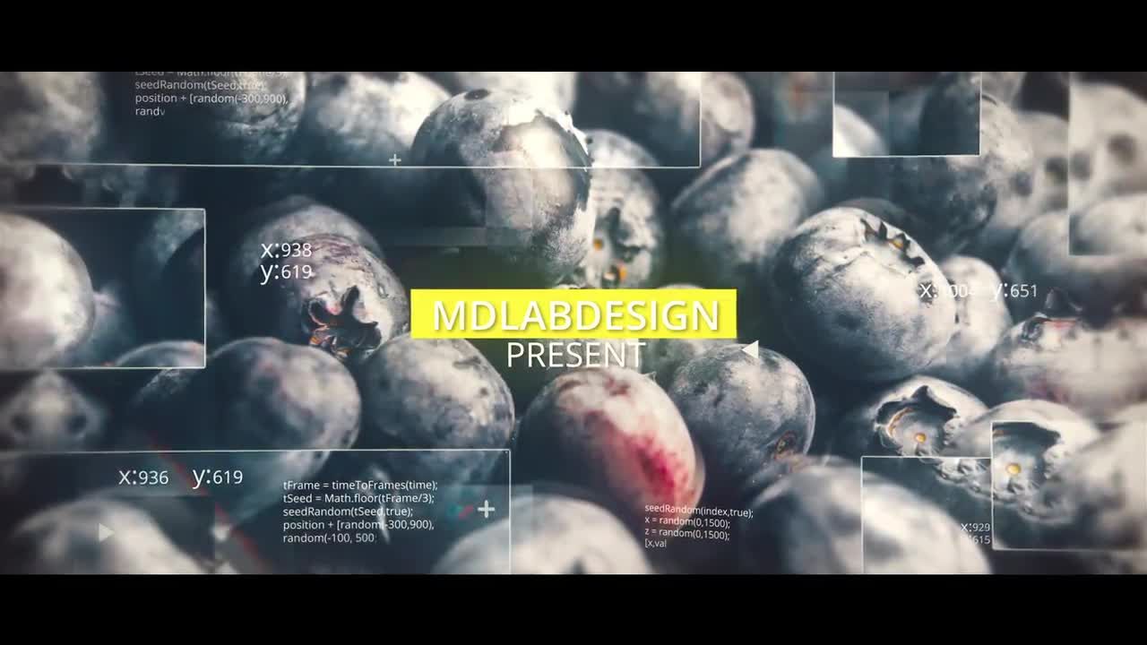 数字玻璃幻灯片素材库精选AE模板