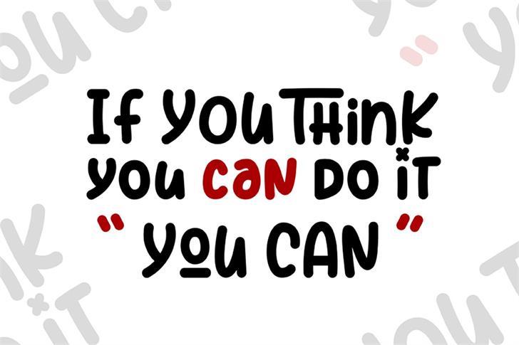 Sweet Cupcake Demo font插图1