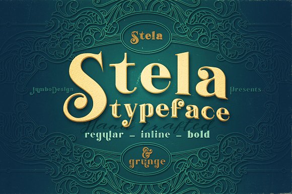 Stela – Display Font素材之家精选英文字体
