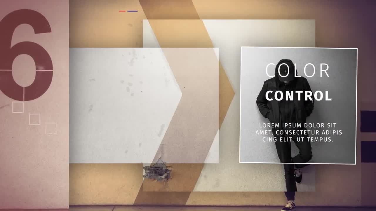 多功能的创意极简幻灯片素材库精选AE模板