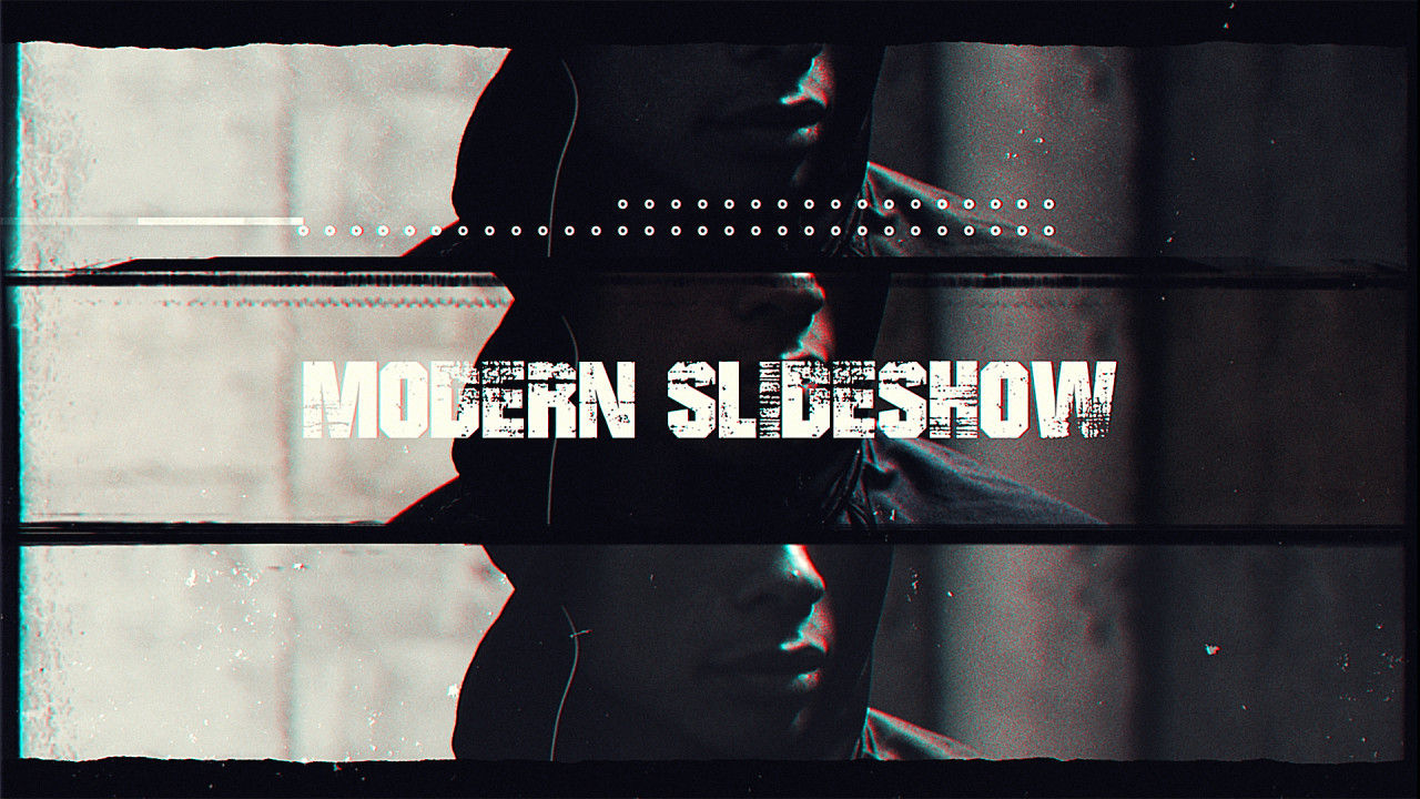 现代运动幻灯片照片展示素材库精选AE模板