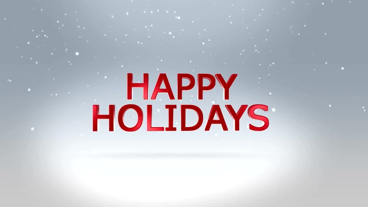 简约时尚精美的节日快乐标题素材库精选AE模板