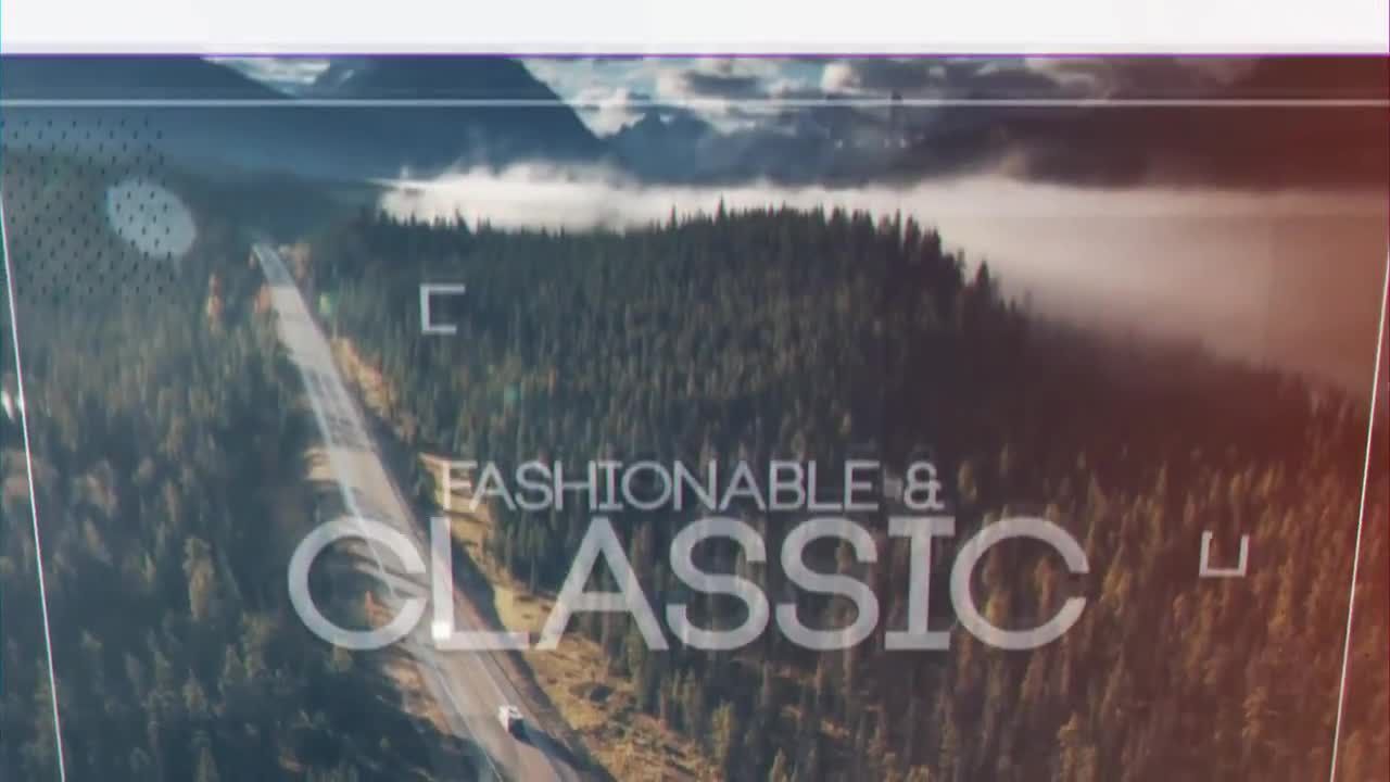 现代3D旋转图像促销展示素材库精选AE模板