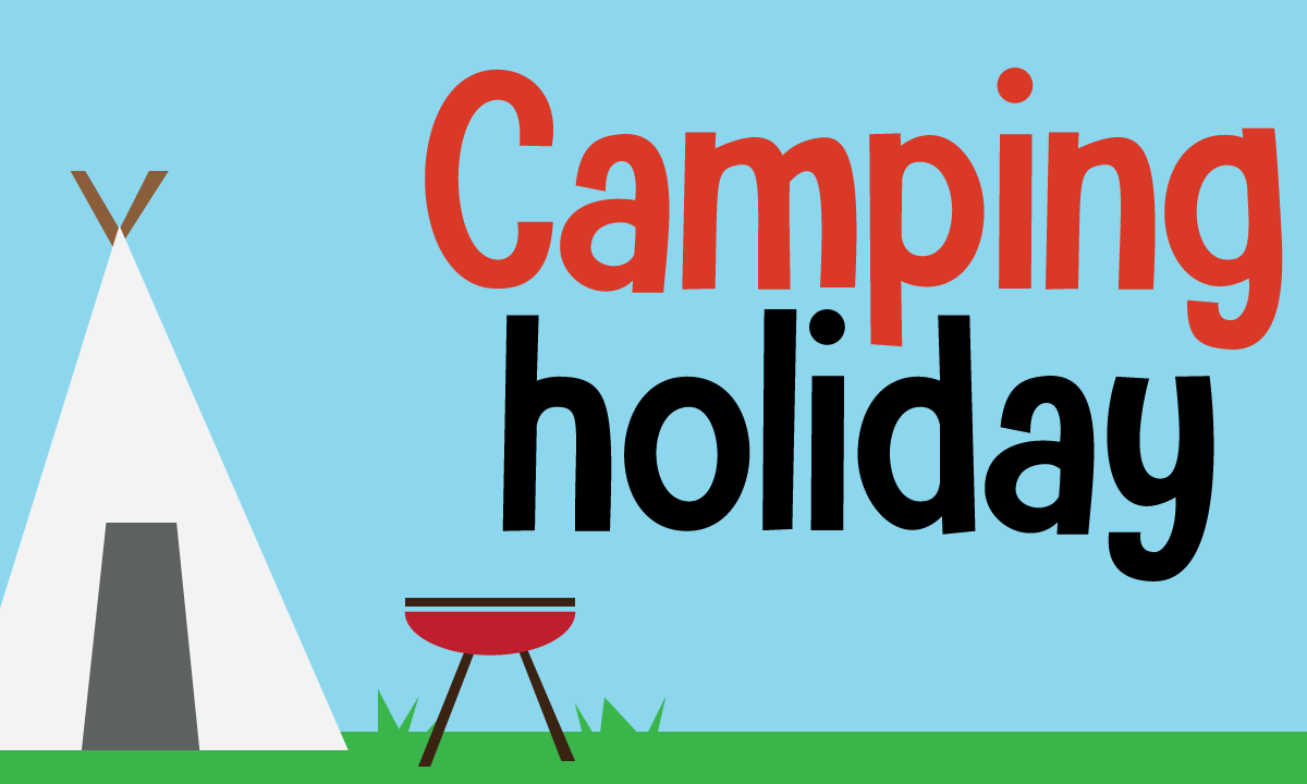 Camping Holiday Font Family素材之家精选英文字体