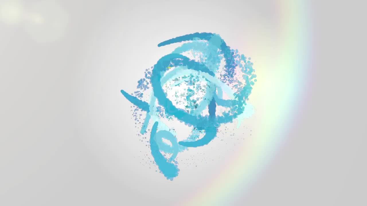 简单广告线条徽标显示素材库推荐PR模板