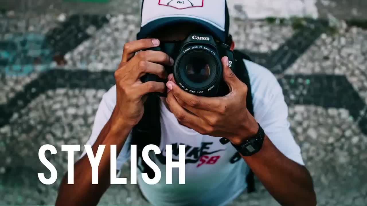 酷炫时尚创意的视频开场白素材库精选AE模板