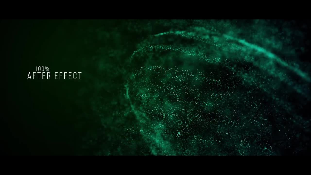 现代简洁的粒子背景演示文稿素材库精选AE模板Cinematic Particles Backgrounds