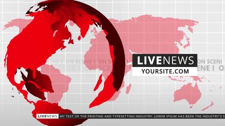 新闻图形包动态动画素材库精选AE模板