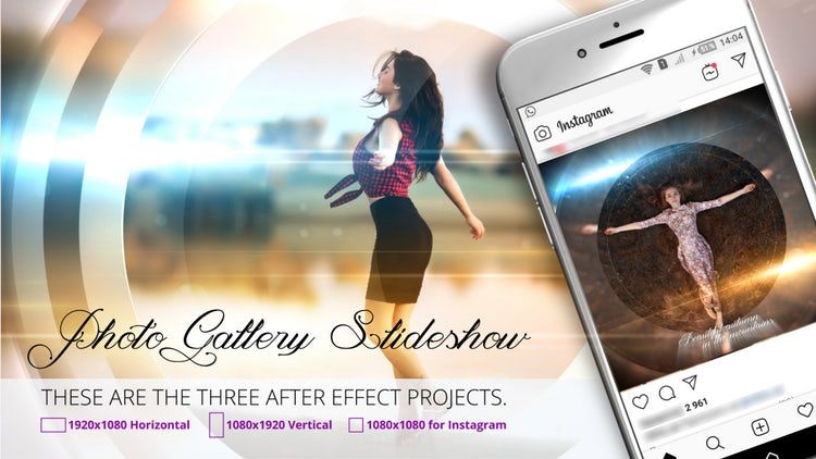 现代过渡照片幻灯片素材库精选AE模板