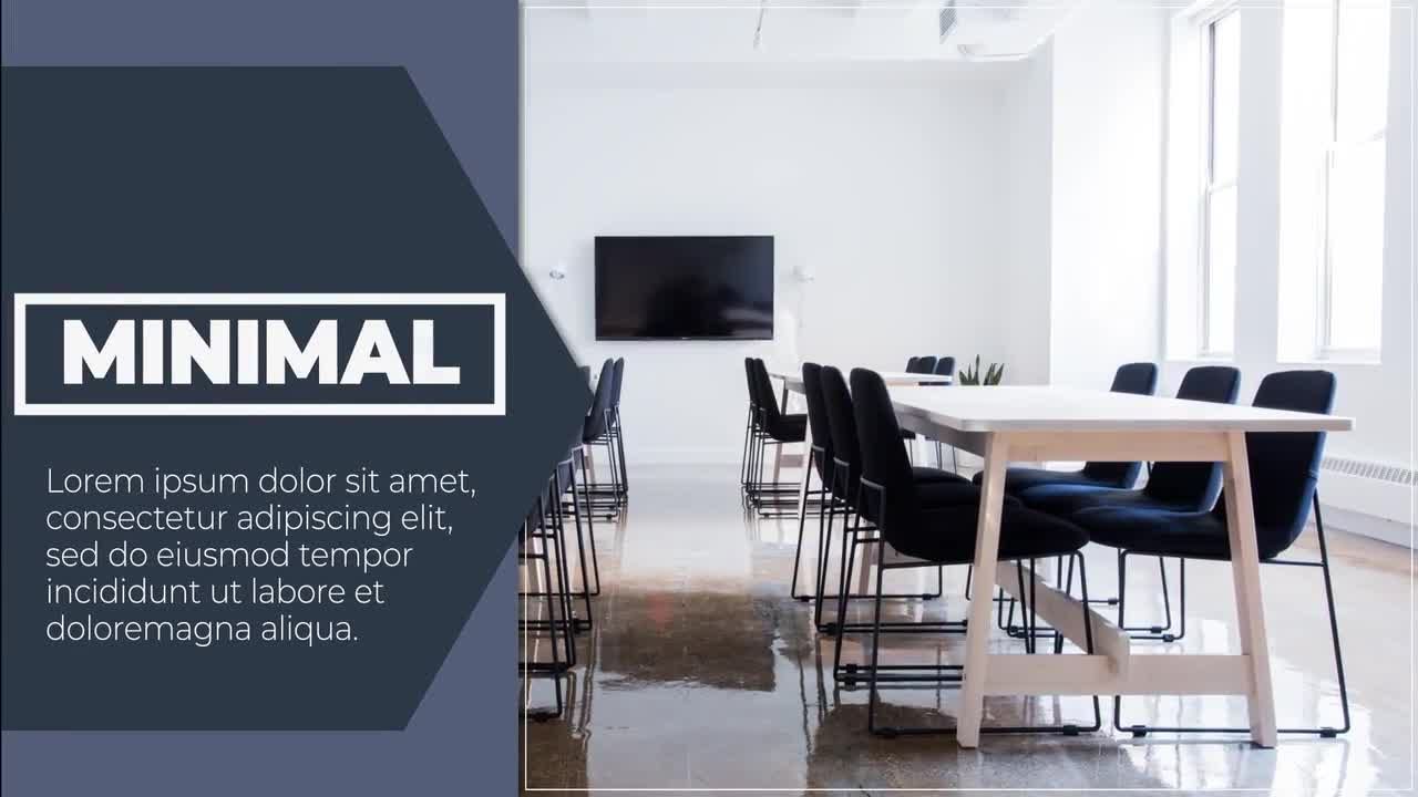 现代公司企业宣传幻灯片演示素材库精选AE模板