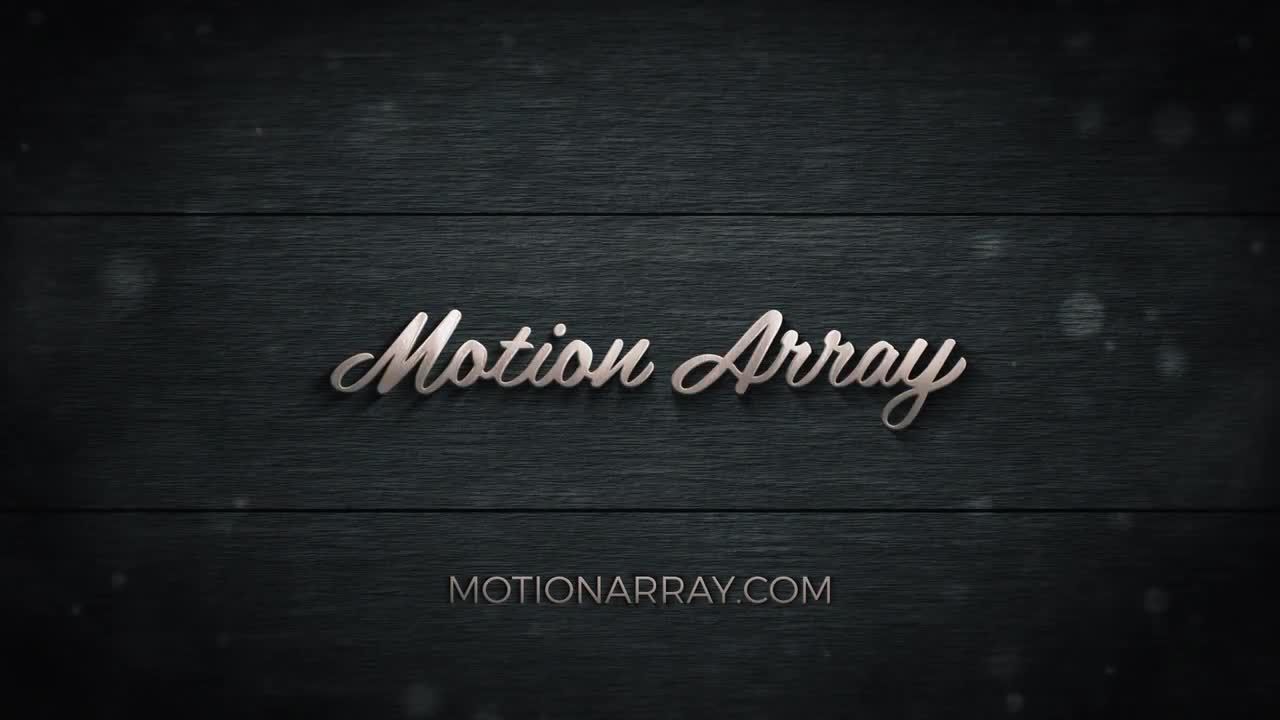 风格化的场景和电影动画徽标展示素材库精选AE模板