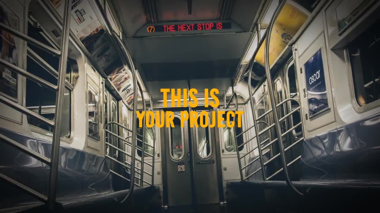 炫酷时尚现代故障片头素材库精选AE模板