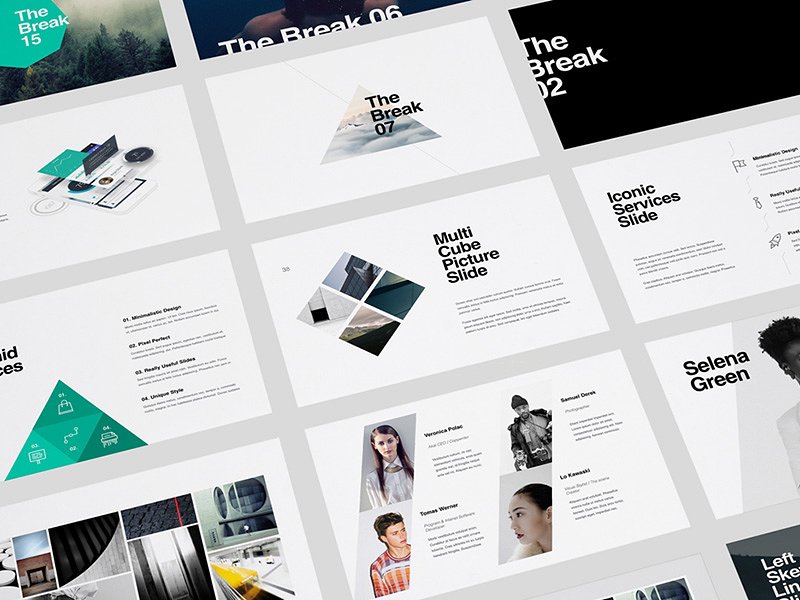 100+页高清 PPT 幻灯片模板 KASPIAN PowerPoint Presentation插图(3)