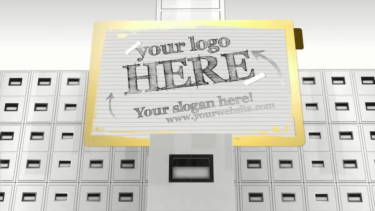 时尚文本动画业务幻灯片素材库精选AE模板