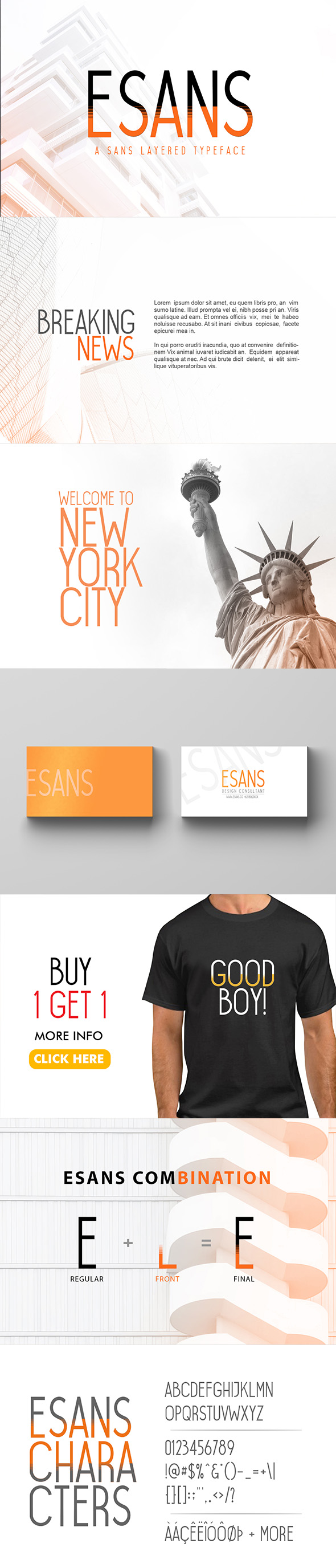 Esans Layered Typeface插图1
