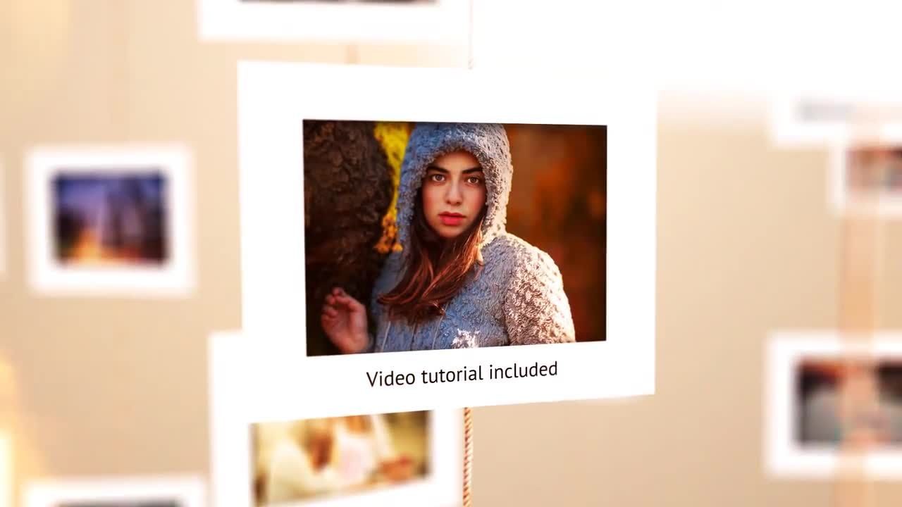 记忆显示素材库精选AE模板