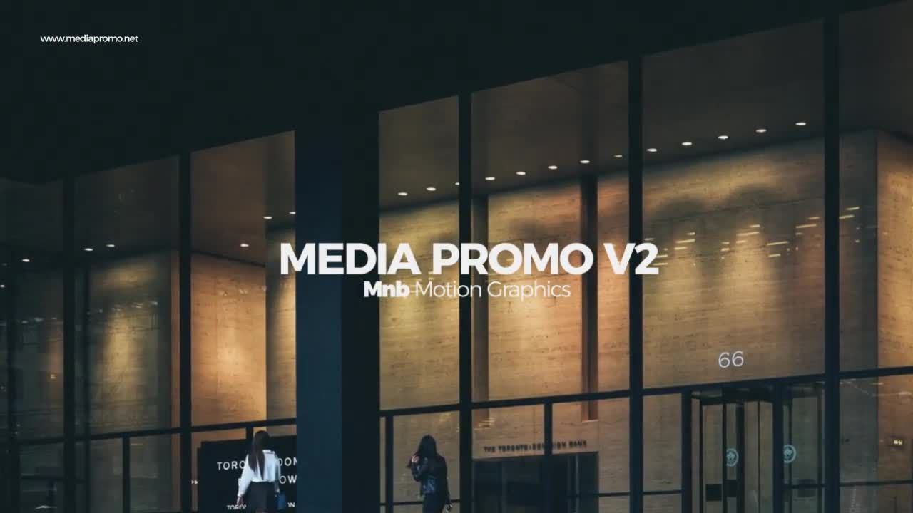 现代动态广告媒体促销素材库精选AE模板