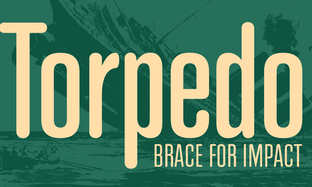Torpedo Font Family素材之家精选英文字体