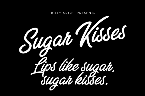 Sugar Kisses Personal Use font素材之家精选英文字体