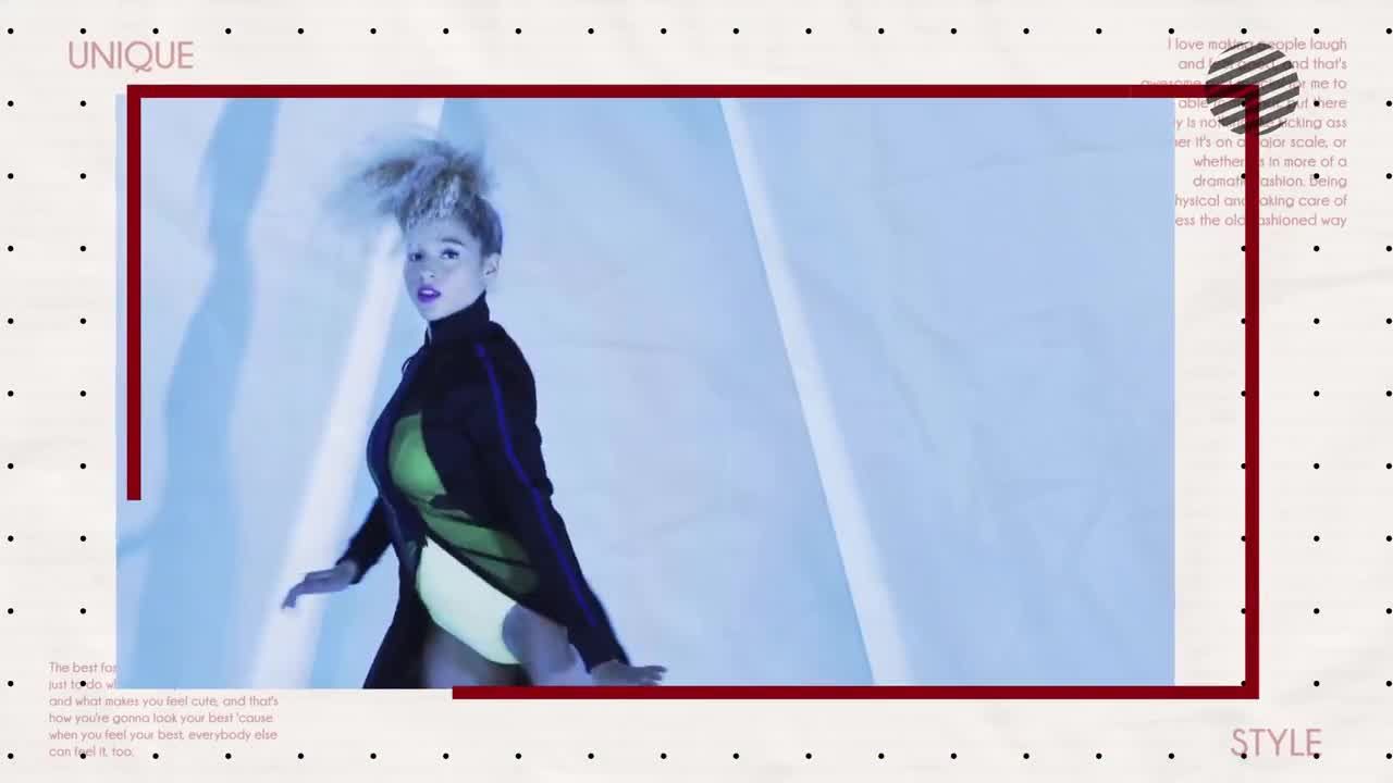 时尚干净的视频宣传片头素材库精选AE模板