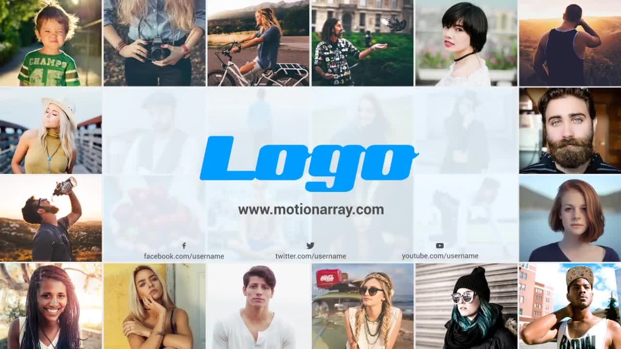 富有创意和优雅的相册幻灯片素材库精选AE模板