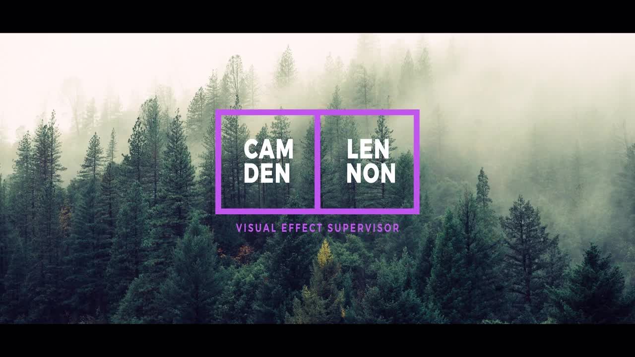 10个原创动态动画全屏标题素材库精选AE模板