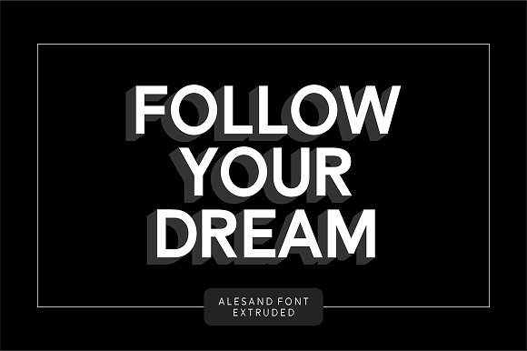 Alesand (7 Fonts)插图3