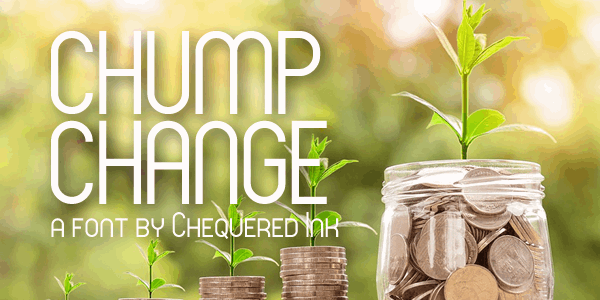 Chump Change font插图 Chump Change font插图