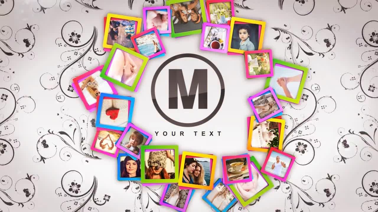 相框开瓶器展示照片素材库精选AE模板