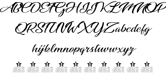 Awesome Season Personal Use font插图2 Awesome Season Personal Use font插图2