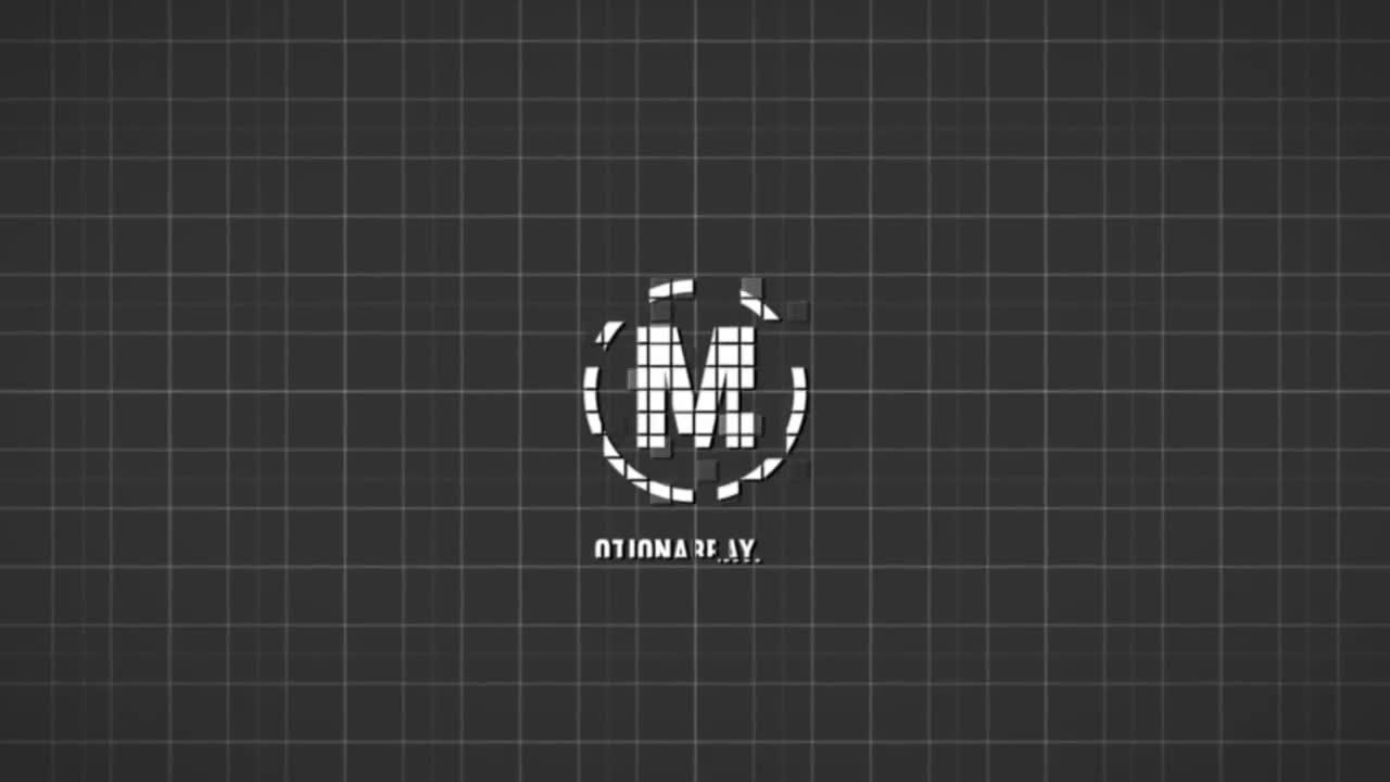 最小动画徽标显示素材库精选AE模板