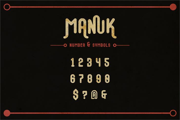 Manuk font插图2 Manuk font插图2