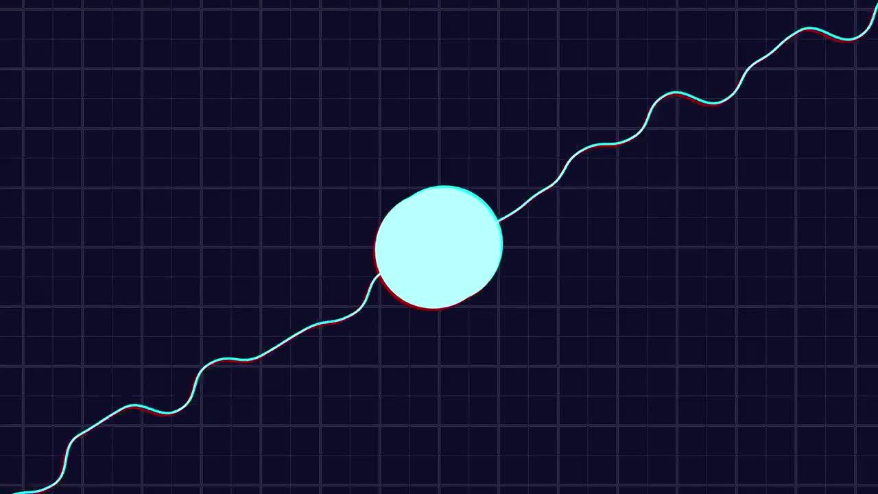信号干扰损坏Logo动画素材库精选AE模板