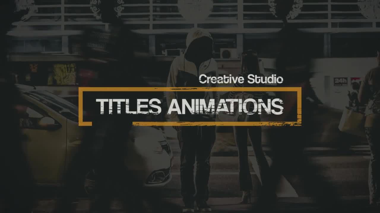 精美绘画设计PR标题