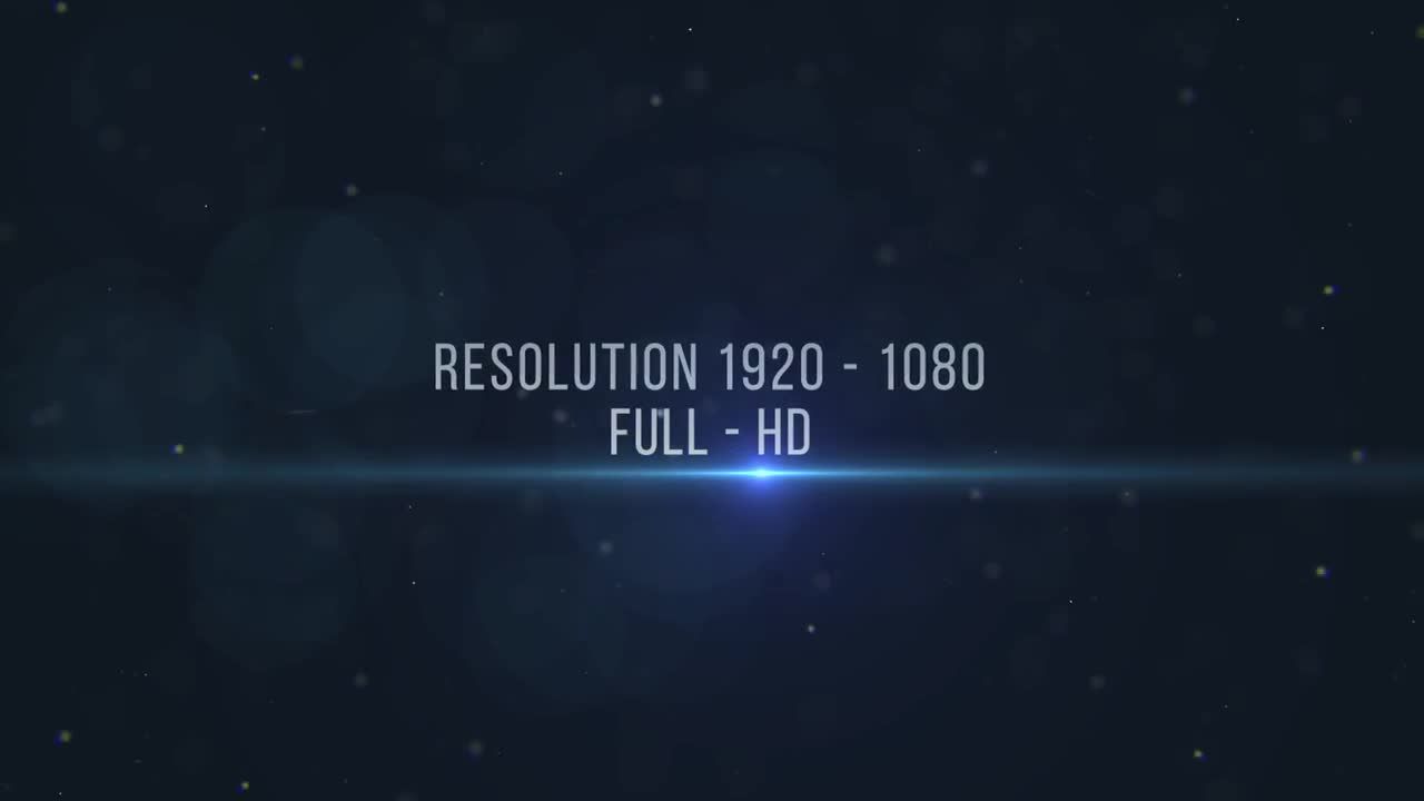 12个闪耀的闪光标题场景素材库推荐PR模板