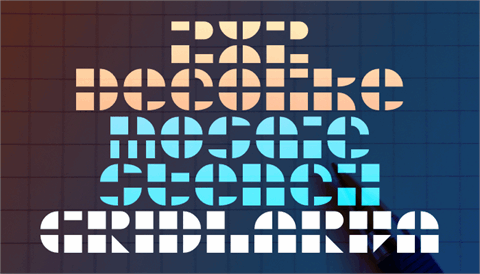 Gridlarva font素材之家精选英文字体