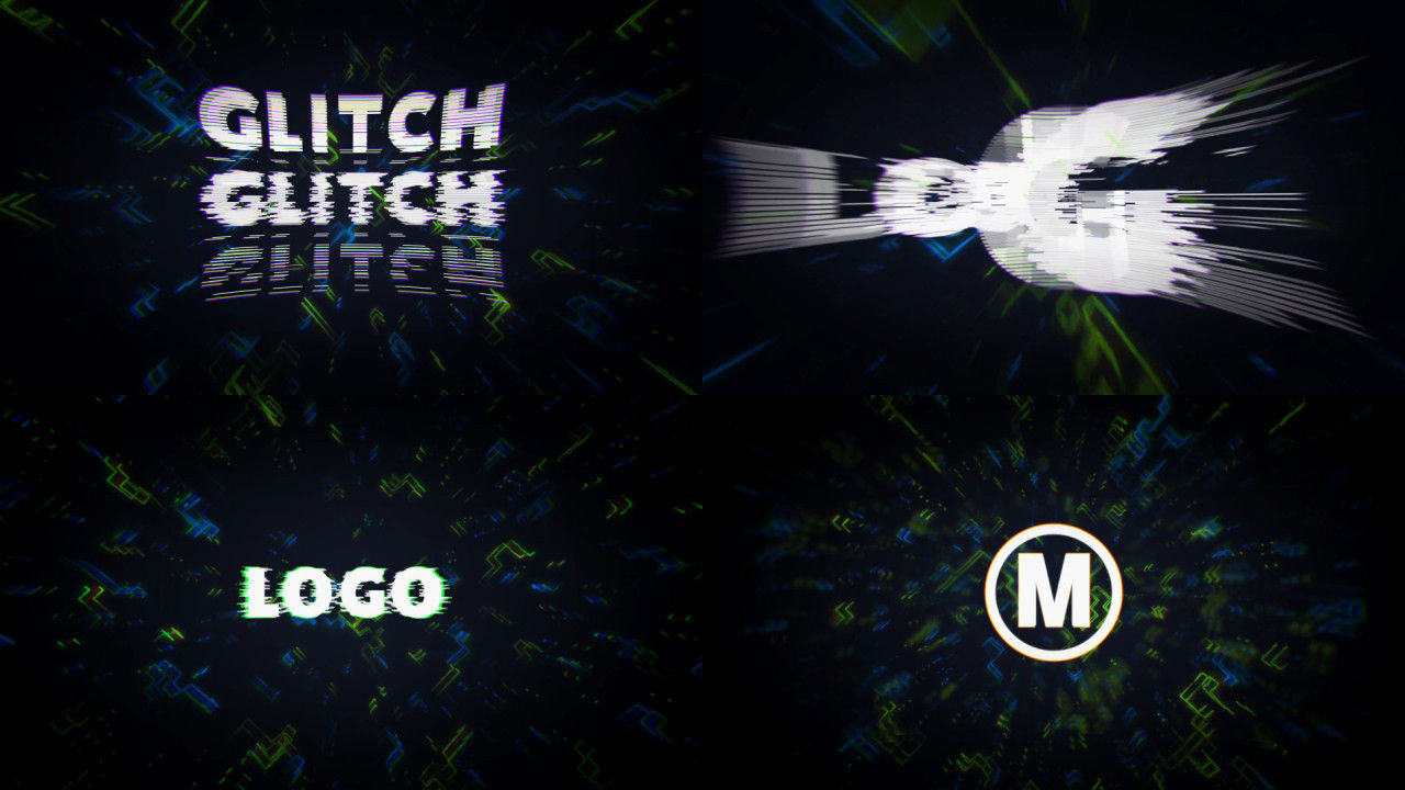 精美活力的动画徽标素材库精选AE模板