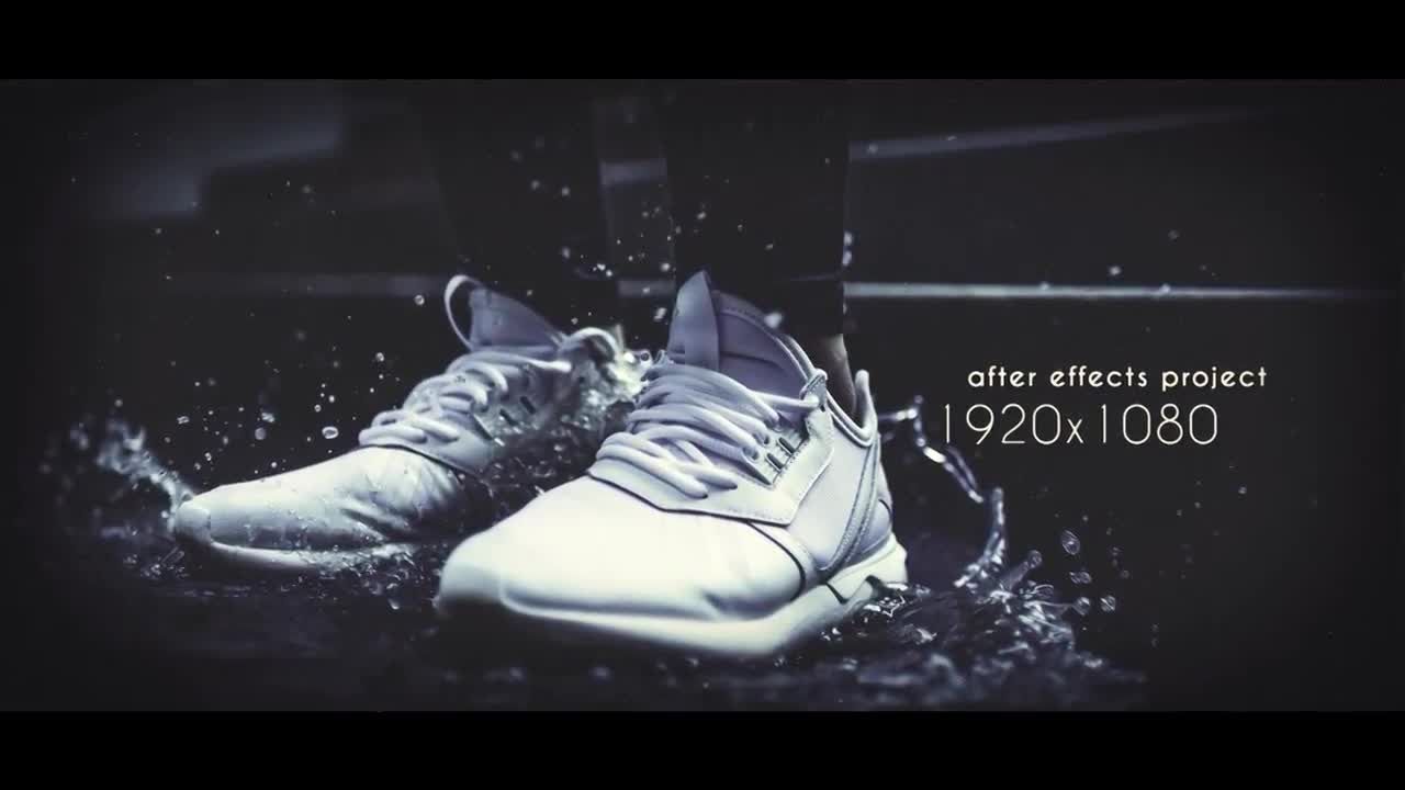 16张时尚简单创意的照片幻灯片素材库精选AE模板