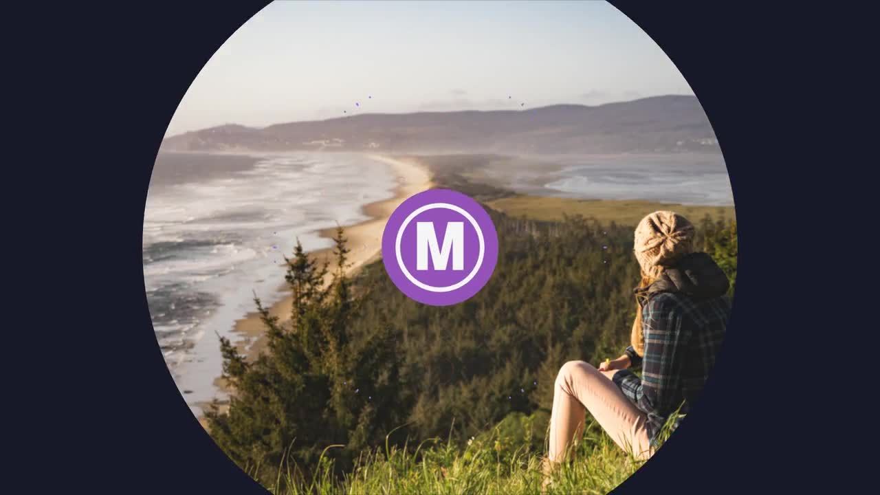 品牌设计形状徽标显示素材库精选AE模板