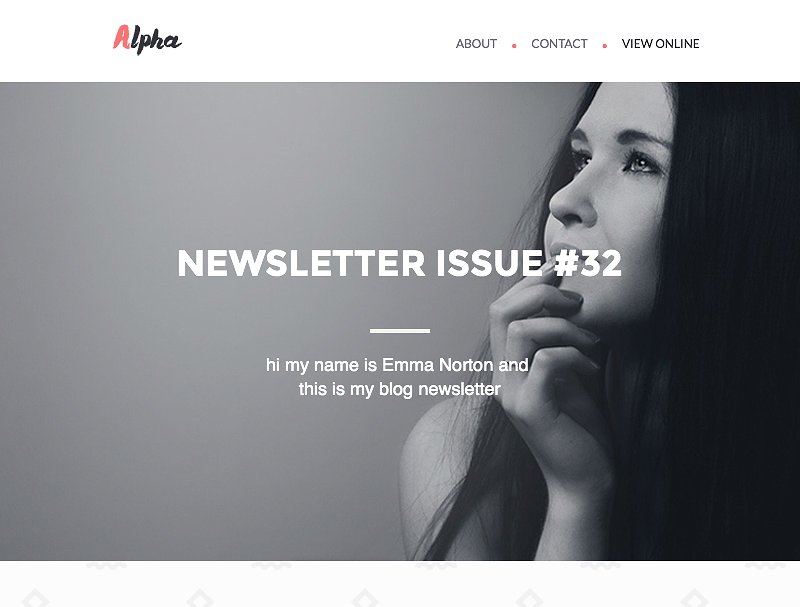 10套企业商务电子邮件营销EDM模板 Alpha Pro BUNDLE – 10 Unique Emails插图(8)